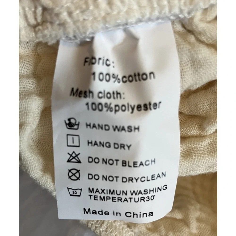 Unbranded Car Seat Cover Baby OS Beige New Muslin Canopy Mesh Window C496